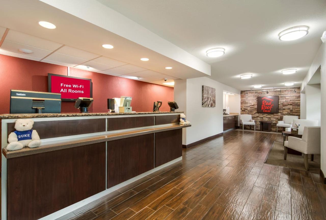 Red Roof Inn Durham - Duke Univ Medical Center Экстерьер фото