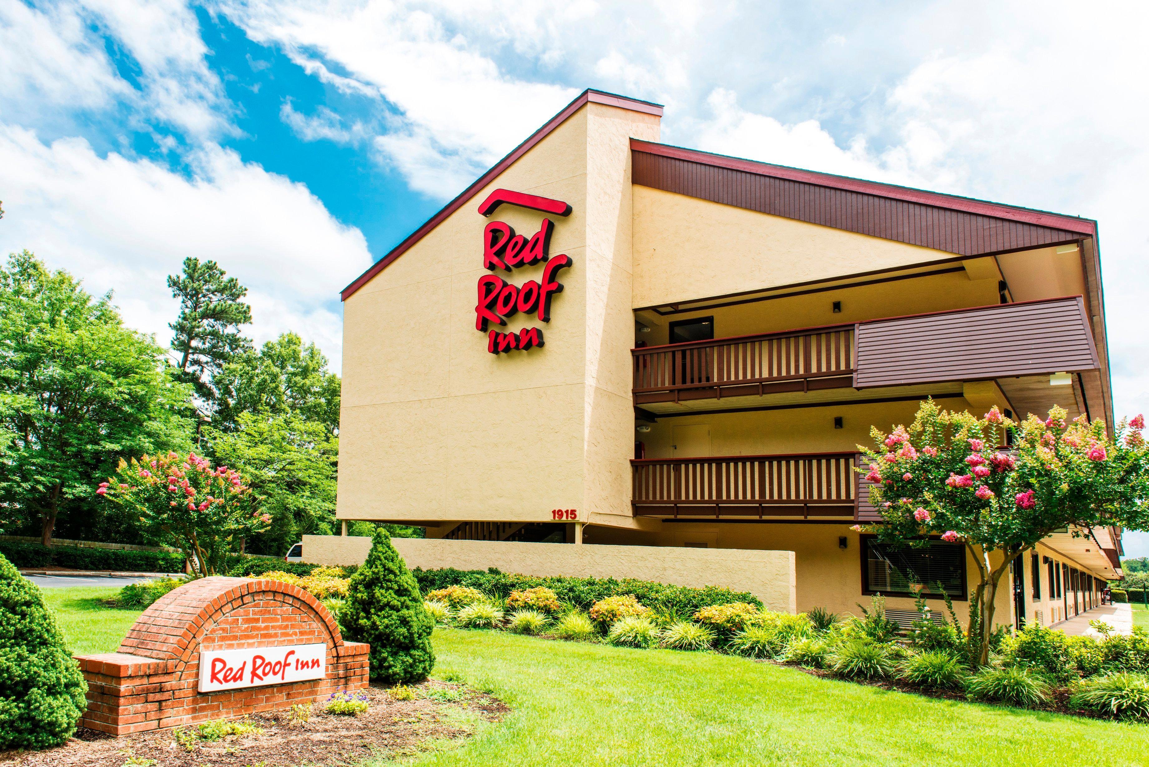 Red Roof Inn Durham - Duke Univ Medical Center Экстерьер фото